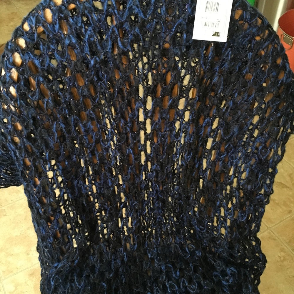 Scarve blue and black
